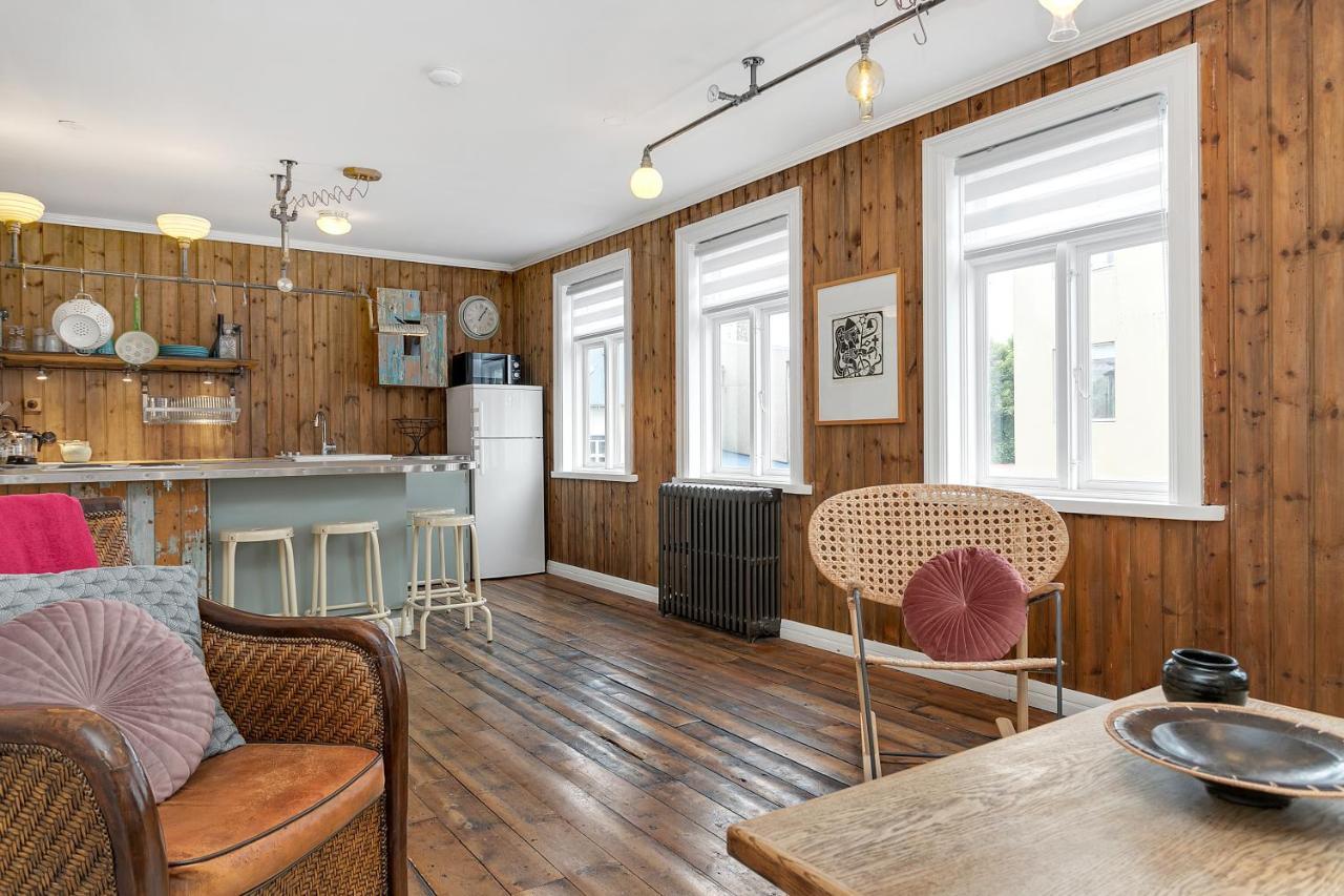 Rustic Retreat In The Center Of Reykjavik Apartment Exterior photo